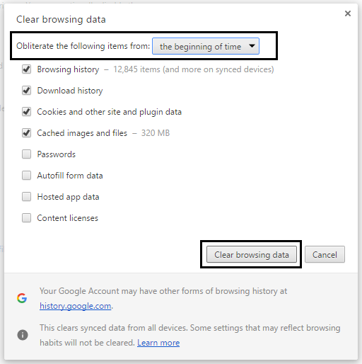 Google chrome unable to access network fix windows 7